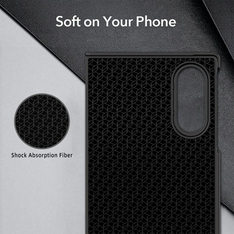 Захисний чохол Deexe Soft Touch Case (FF) для Samsung Galaxy Fold 8 - Shadow Blue (424517LL) Захисний чохол Deexe Soft Touch Case (FF) для Samsung Galaxy Fold 8 - Shadow Blue: фото 2 з 6