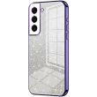 Защитный чехол Deexe Sparkles Cover для Samsung Galaxy S22 (S901) - Purple (296323V)