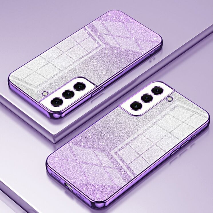 Защитный чехол Deexe Sparkles Cover для Samsung Galaxy S22 (S901) - Purple: фото 2 из 7