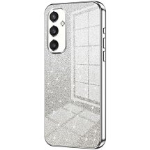 Защитный чехол Deexe Sparkles Cover для Samsung Galaxy S25 (S931) - Silver: фото 1 из 7