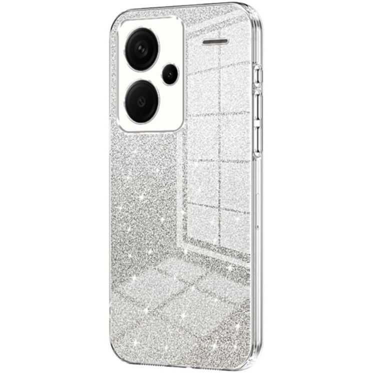 Защитный чехол Deexe Sparkles Cover для Xiaomi Redmi Note 13 Pro+ - Transparent: фото 1 из 7