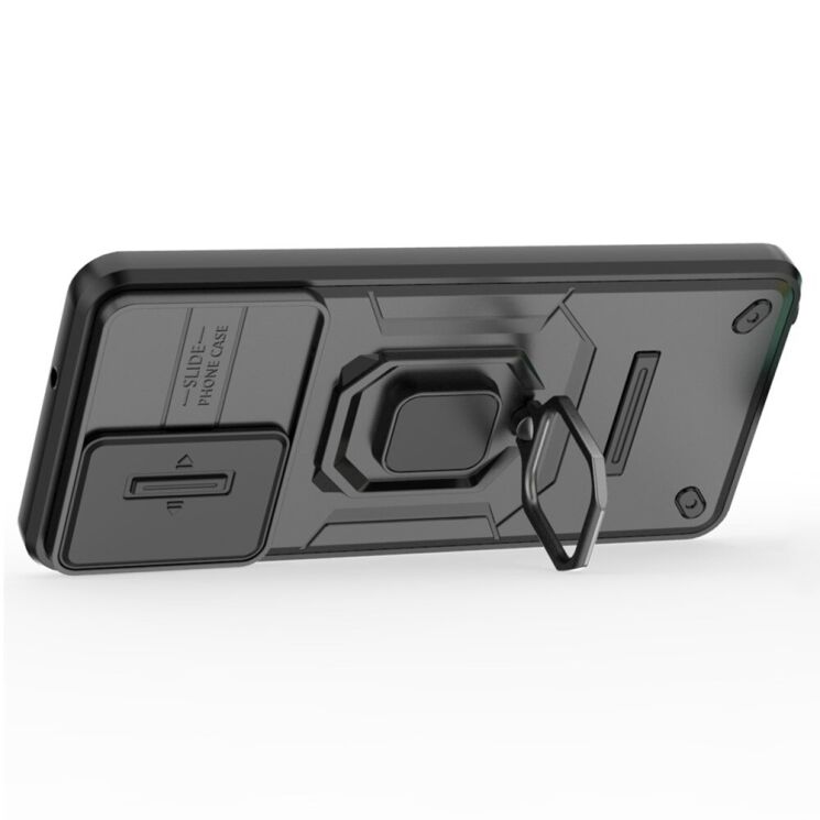 Защитный чехол Deexe Stellar Shield для Realme C67 - Black: фото 3 из 6