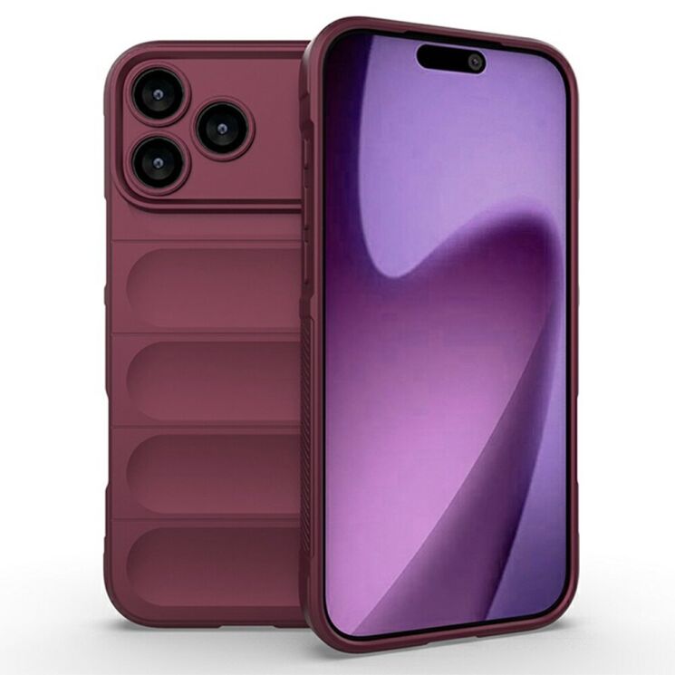 Защитный чехол Deexe Terra Case для Apple iPhone 17 Pro - Wine Red: фото 1 из 11
