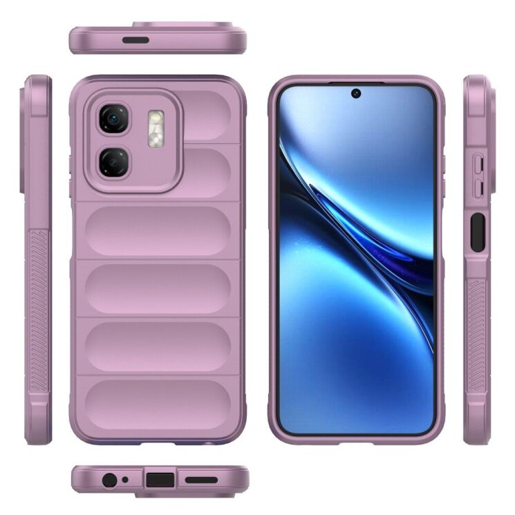 Защитный чехол Deexe Terra Case для Infinix Hot 50i - Light Purple: фото 3 из 3