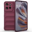 Захисний чохол Deexe Terra Case для Motorola Edge 50 Neo - Wine Red (367117WR)