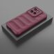 Захисний чохол Deexe Terra Case для Motorola Edge 50 Neo - Wine Red (367117WR). Фото 3 з 7