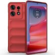 Защитный чехол Deexe Terra Case для Motorola Edge 50 Pro - Red (353608R)