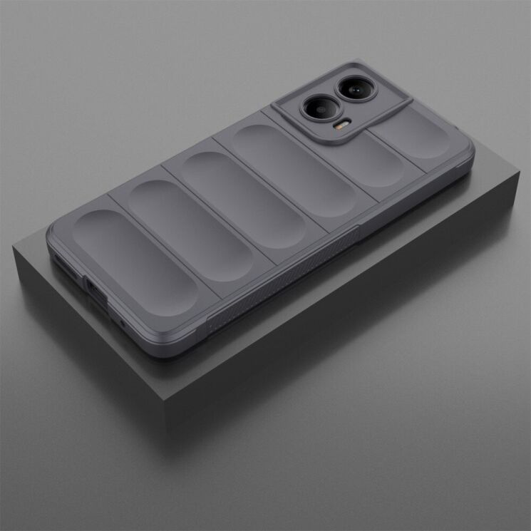 Защитный чехол Deexe Terra Case для Motorola Moto G24 / Moto E14 - Dark Grey: фото 2 из 4