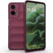 Защитный чехол Deexe Terra Case для Motorola Moto G35 - Wine Red (367922WR)