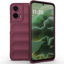 Защитный чехол Deexe Terra Case для Motorola Moto G35 - Wine Red: фото 1 из 6