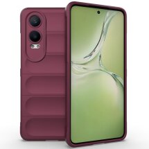 Защитный чехол Deexe Terra Case для OnePlus Nord CE 4 Lite - Wine Red: фото 1 из 7