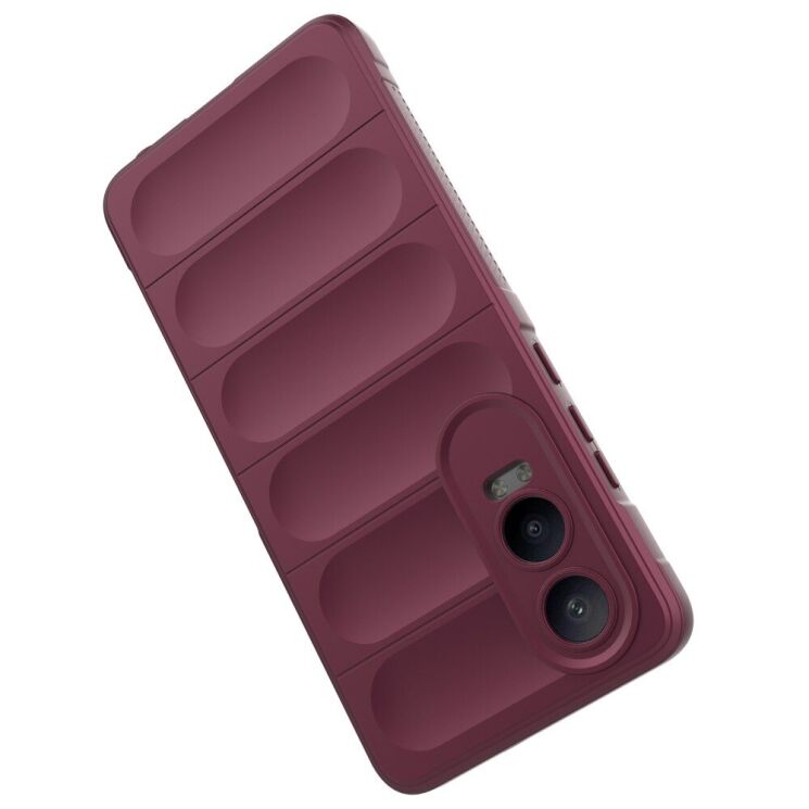 Защитный чехол Deexe Terra Case для OnePlus Nord CE 4 Lite - Wine Red: фото 3 из 7