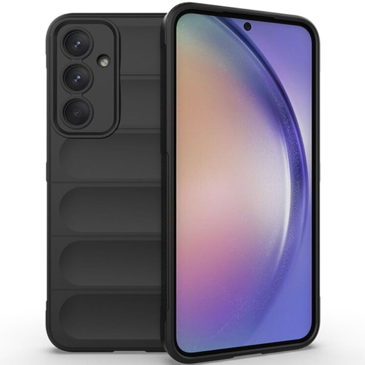 Защитный чехол Deexe Terra Case для Samsung Galaxy A55 (A556) - Black: фото 1 из 9