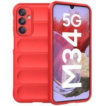 Захисний чохол Deexe Terra Case для Samsung Galaxy M34 - Red: фото 1 з 6
