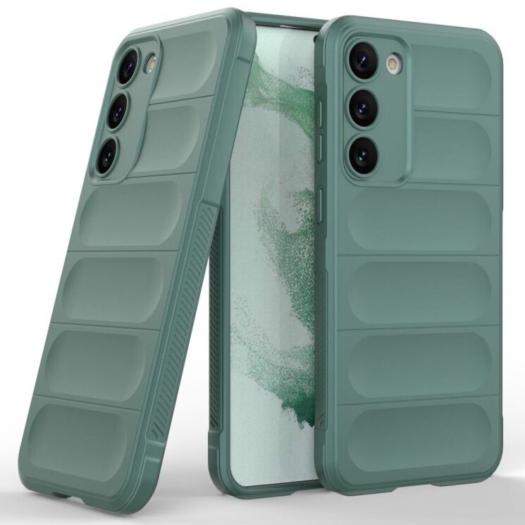 Защитный чехол Deexe Terra Case для Samsung Galaxy S23 Plus - Green: фото 2 из 9