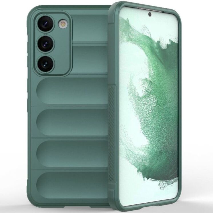 Защитный чехол Deexe Terra Case для Samsung Galaxy S23 Plus - Green: фото 1 из 9