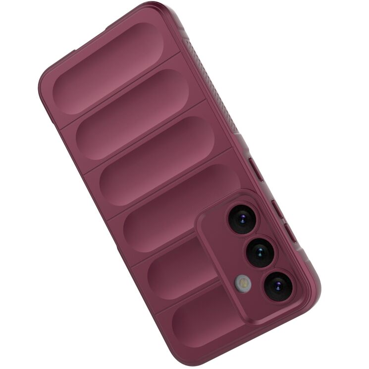 Силиконовый (TPU) чехол Deexe Terra Case для Samsung Galaxy S24 (S921) - Wine Red: фото 2 из 6