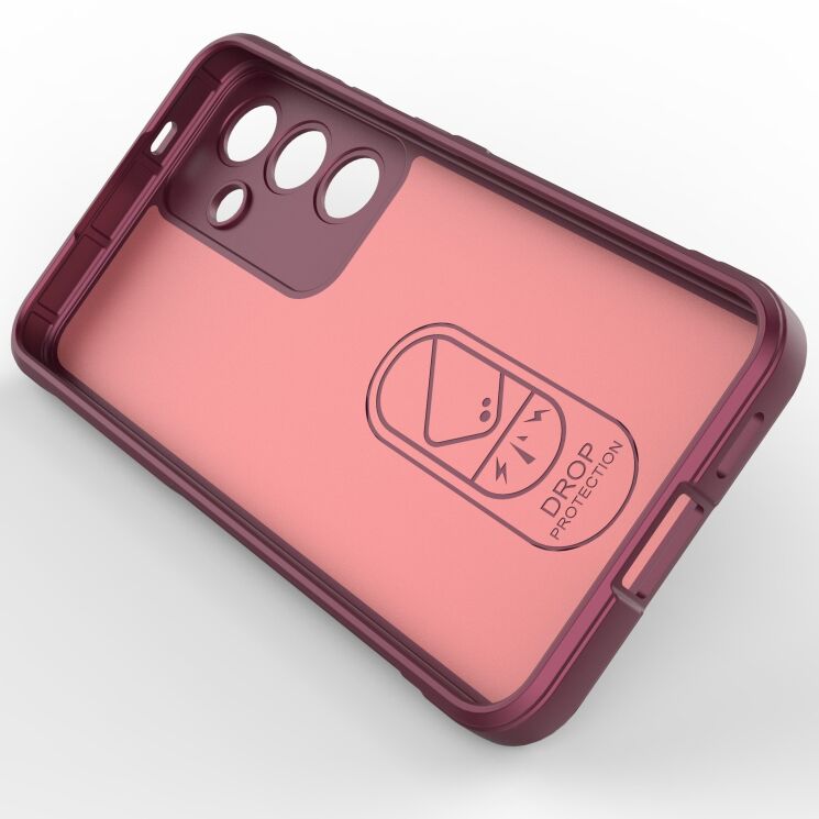 Силиконовый (TPU) чехол Deexe Terra Case для Samsung Galaxy S24 (S921) - Wine Red: фото 3 из 6