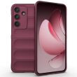 Защитный чехол Deexe Terra Case для Samsung Galaxy S25 FE (S731) - Wine Red (386908WR)