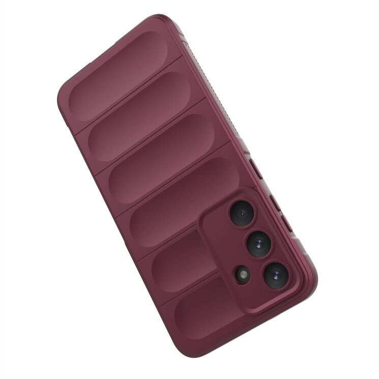 Защитный чехол Deexe Terra Case для Samsung Galaxy S25 FE (S731) - Wine Red: фото 3 из 8
