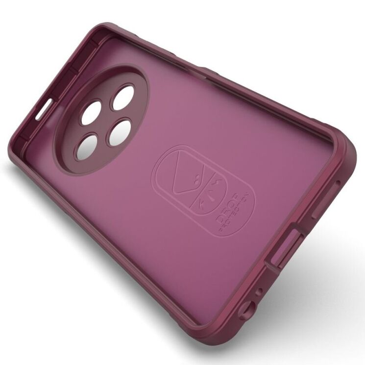 Защитный чехол Deexe Terra Case для TECNO Spark 30 - Wine Red: фото 3 из 6