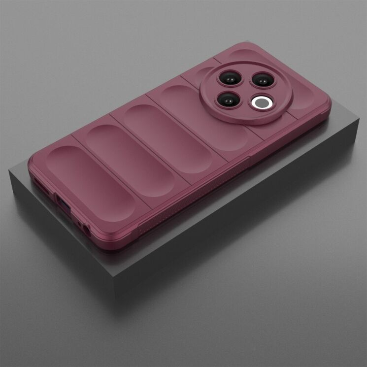 Защитный чехол Deexe Terra Case для TECNO Spark 30 - Wine Red: фото 5 из 6