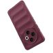 Защитный чехол Deexe Terra Case для TECNO Spark 30 - Wine Red (370411WR). Фото 4 из 6
