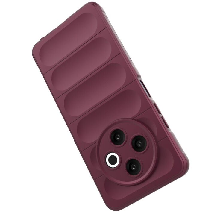 Защитный чехол Deexe Terra Case для TECNO Spark 30 - Wine Red: фото 4 из 6