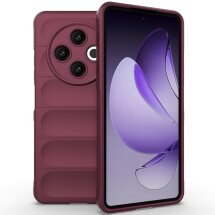 Защитный чехол Deexe Terra Case для TECNO Spark 30 - Wine Red: фото 1 из 6