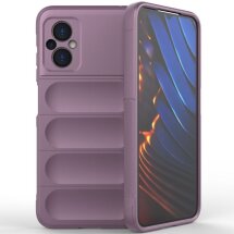 Защитный чехол Deexe Terra Case для Xiaomi Poco M5 - Light Purple: фото 1 из 5
