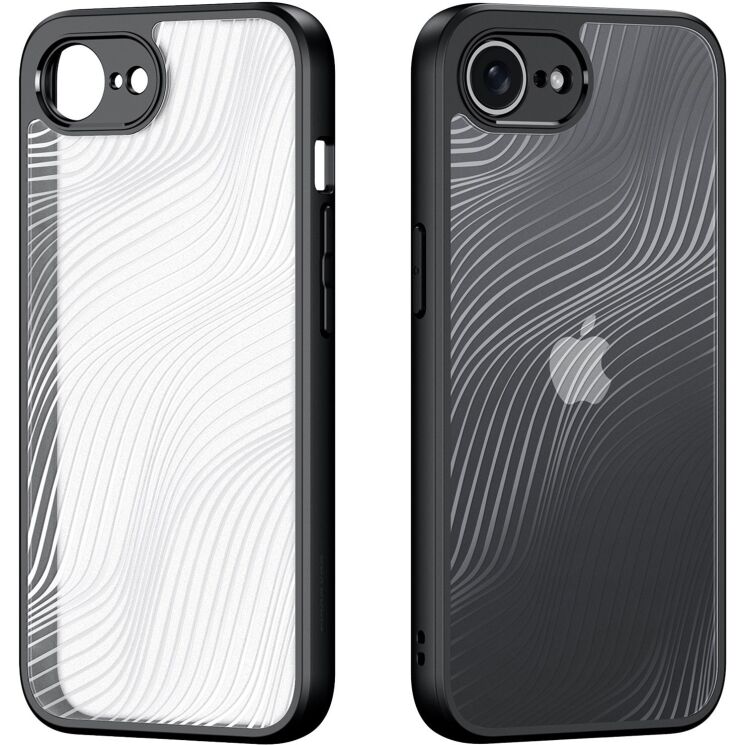 Защитный чехол DUX DUCIS Aimo Series для iPhone 17e / 16e - Black: фото 2 из 10
