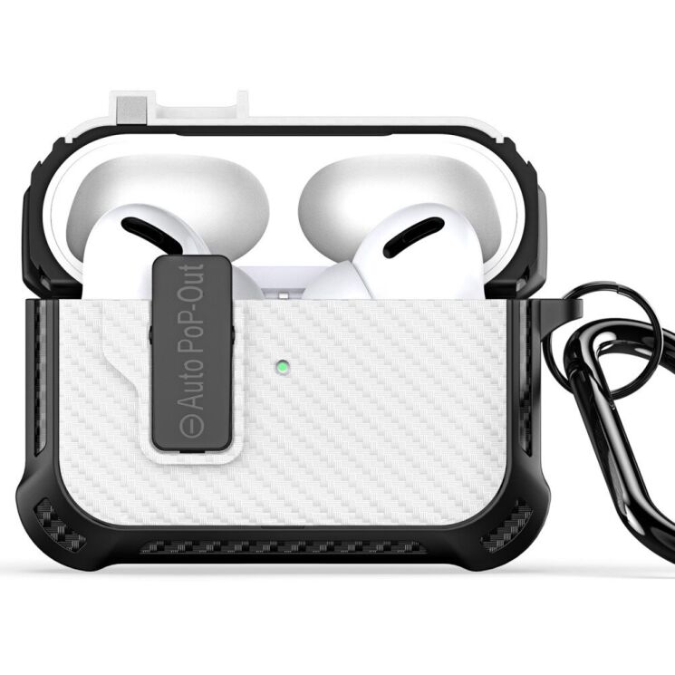 Захисний чохол DUX DUCIS PECI Series для Apple AirPods Pro 2 - White: фото 1 з 19