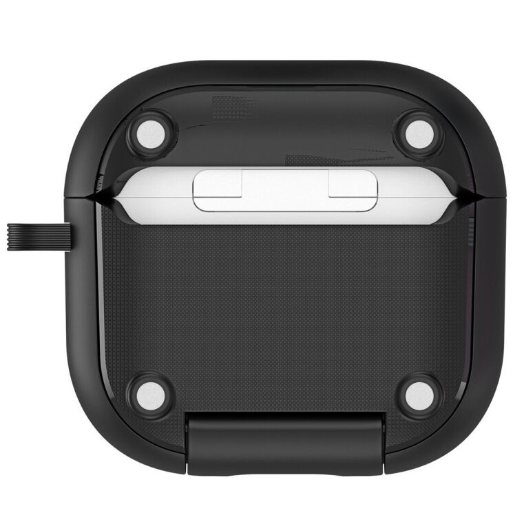 Захисний чохол DUX DUCIS PECQ Series для Apple AirPods 4 - Black: фото 4 з 16