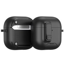 Захисний чохол DUX DUCIS PECQ Series для Apple AirPods 4 - Black: фото 1 з 16