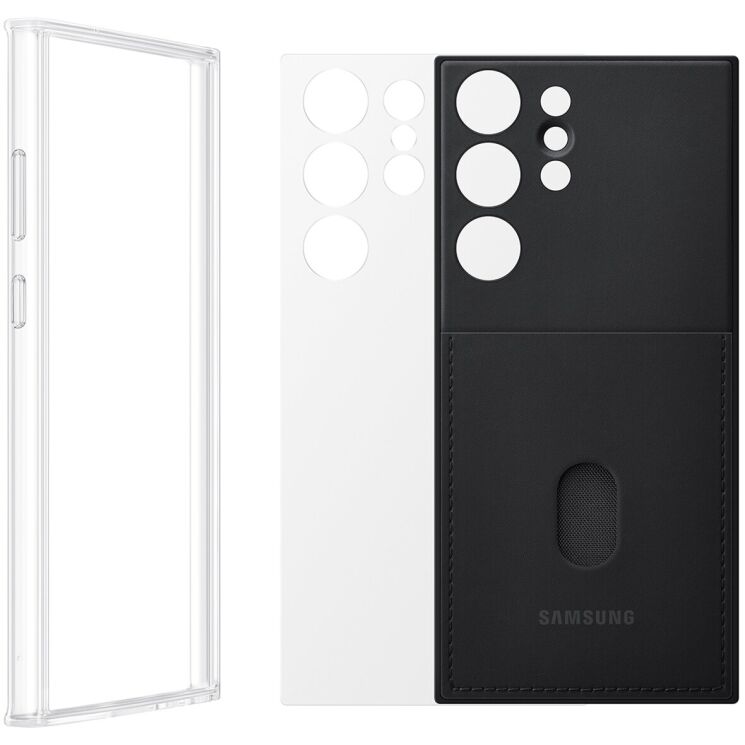 Защитный чехол Frame Case для Samsung Galaxy S23 Ultra (S918) EF-MS918CBEGRU - Black: фото 1 из 4
