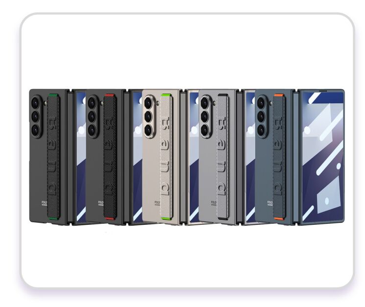 Захисний чохол GKK Band Strap для Samsung Galaxy Fold 7 - Black: фото 2 з 7