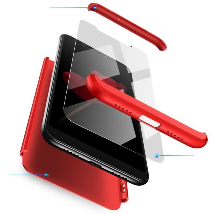 Защитный чехол GKK Double Dip Case для Xiaomi Mi 8 - Red (139861R) Защитный чехол GKK Double Dip Case для Xiaomi Mi 8 - Red: фото 2 из 14