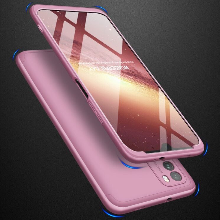 Защитный чехол GKK Double Dip Case для Xiaomi Poco M3 - Rose Gold: фото 5 из 14