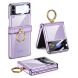 Защитный чехол GKK Magnetic Hinged Flip для Samsung Galaxy Flip 4 - Purple (302251V). Фото 2 из 7