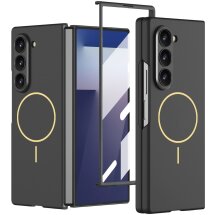 Защитный чехол GKK Magnetic Shell для Samsung Galaxy Fold 7 - Black: фото 1 из 6