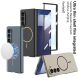 Защитный чехол GKK Magnetic Shell для Samsung Galaxy Fold 7 - Titanium Grey (383821TH). Фото 4 из 6