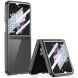 Защитный чехол GKK Translucent для Samsung Galaxy Flip 6 - Transparent Black (357505H). Фото 1 из 8
