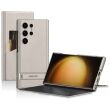 Защитный чехол GKK Wallet Case для Samsung Galaxy S23 Ultra (S918) - Grey (321059H)