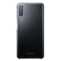 Захисний чохол Gradation Cover для Samsung Galaxy A7 2018 (A750) EF-AA750CBEGRU - Black: фото 1 з 8