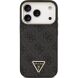 Захисний чохол Guess 4G Triangle Logo MagSafe для iPhone 18 Pro / 17 Pro (GUHMP18LP4GTDGMK) - Black / Gold (423740BF). Фото 2 з 7