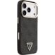 Захисний чохол Guess 4G Triangle Logo MagSafe для iPhone 18 Pro / 17 Pro (GUHMP18LP4GTDGMK) - Black / Gold (423740BF). Фото 3 з 7