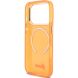 Защитный чехол Guess IML Script Metal MagSafe для iPhone 17 Pro Max (GUHMP17X5HTCSMSO) - Orange (402880O). Фото 7 из 9