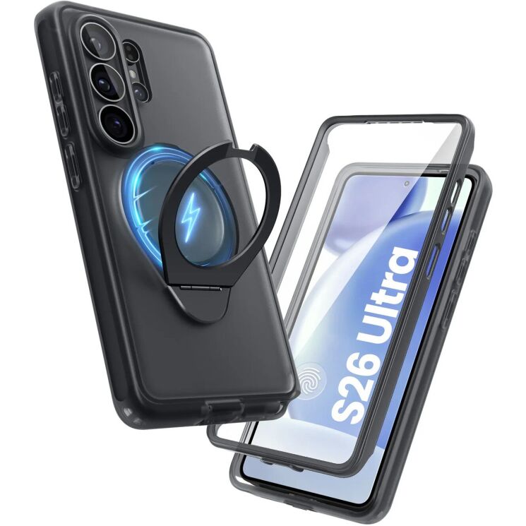 Защитный чехол i-Blason Cosmo MagSafe by Supcase для Samsung Galaxy S26 Ultra (S948) 843439160934 - Frosted Black: фото 2 из 10