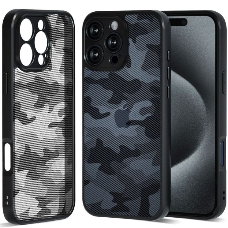 Захисний чохол IBMRS Military для Apple iPhone 16 Pro - Artistic Camouflage: фото 1 з 7