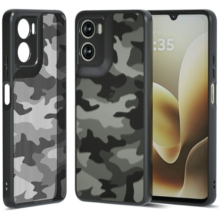 Захисний чохол IBMRS Military для Motorola Moto G06 / G06 Power - Artistic Camouflage: фото 1 з 7